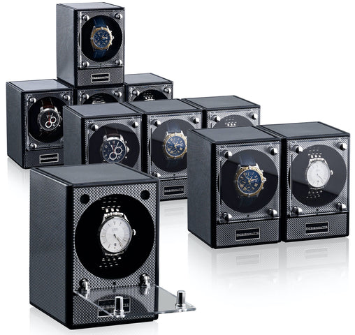 Designhuette Watch Winder Piccolo Starter Kit Carbon
