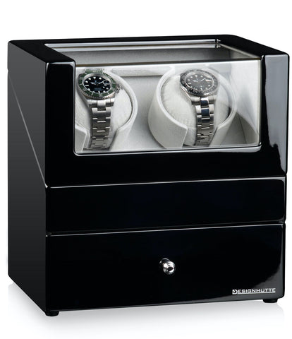 Designhuette Watch Winder San Diego 2 Black 70005-51