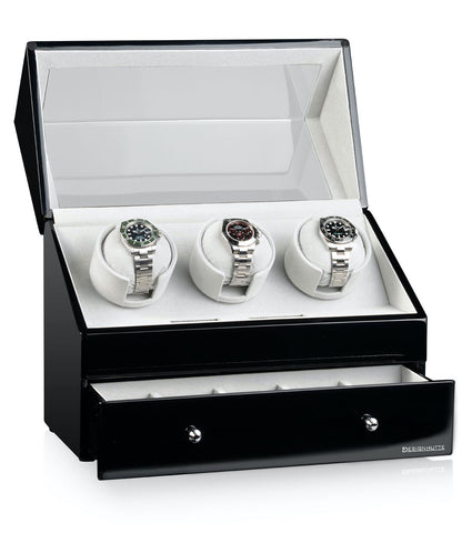 Designhuette Watch Winder San Diego 3 Black