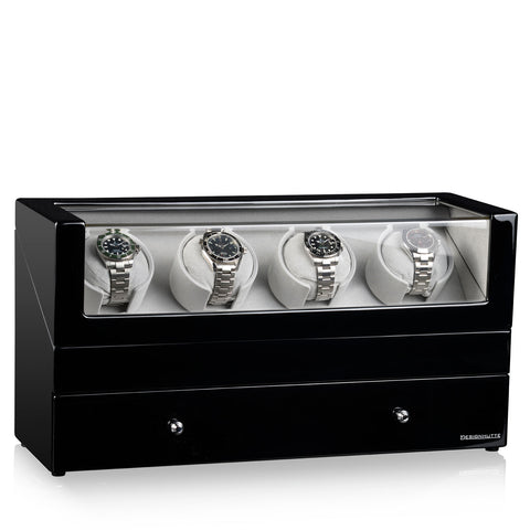 Designhuette Watch Winder San Diego 4 Black 70005-55