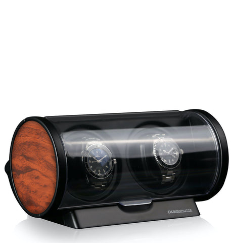 Designhuette Watch Winder Tubix Burlwood 70005-140