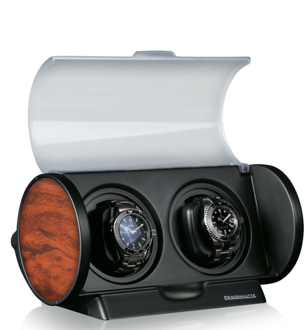 Designhuette Watch Winder Tubix Burlwood