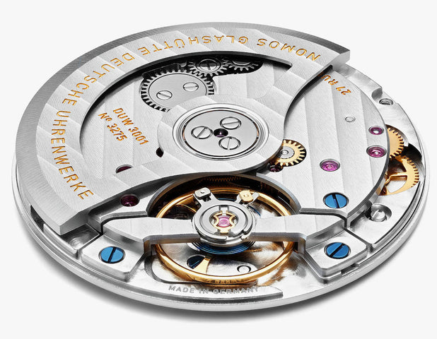 Nomos Glashutte Tetra Neomatik Tiefblau Sapphire Crystal Watch