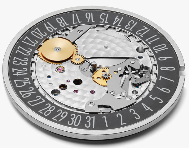 Nomos Glashutte Watch Metro 38 Datum Urban Black Sapphire Crystal