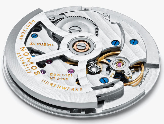 Nomos Glashutte Club Automat Datum Sapphire Crystal Watch