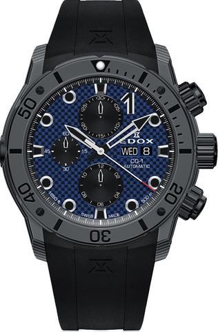 Edox Watch CO-1 Chronograph Automatic 01125 CLNGN BUNN