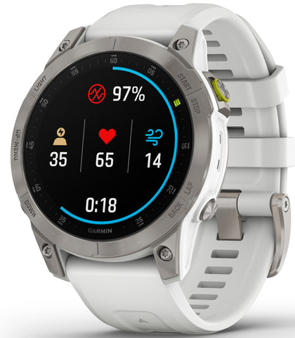 Garmin Watch Epix Gen 2 Carrera White 010-02582-21