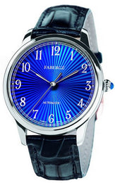Faberge Agathon White Gold and Blue Dial