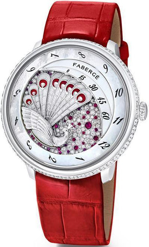 Faberge Watch Lady Compliquee Peacock Ruby 1687