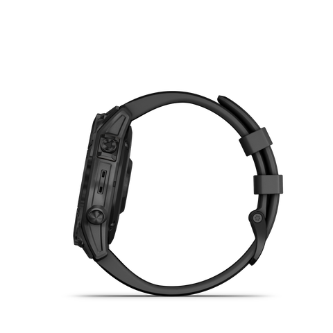 Garmin Watch Fenix 7 Sapphire Solar Carbon Gray DLC Titanium