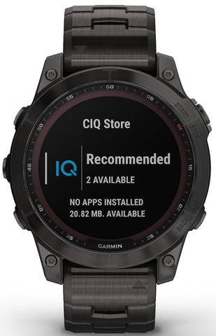 Garmin Fenix 7 Sapphire Carbon Gray DLC Titanium D