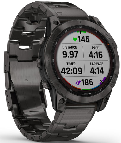 Garmin Fenix 7 Sapphire Carbon Gray DLC Titanium D