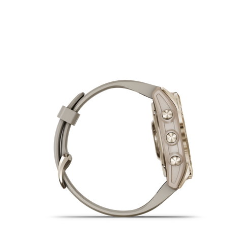 Garmin Fenix 7S Sapphire Solar Cream Gold D