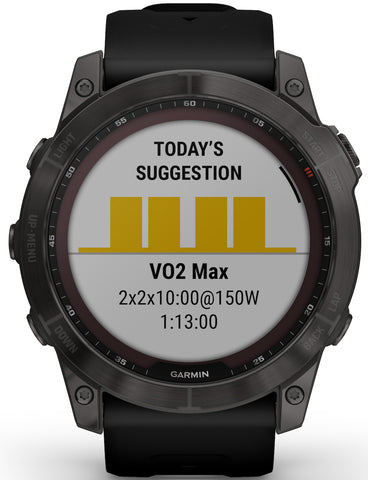 Garmin Watch Fenix 7X Sapphire Carbon Grey Titanium D