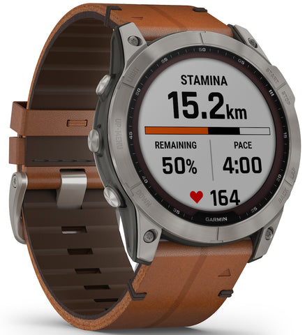 Garmin Fenix 7X Sapphire Solar Titanium D