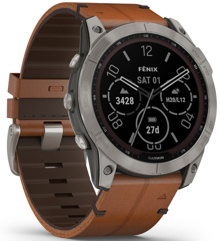 Garmin Fenix 7X Sapphire Solar Titanium D