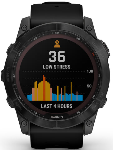 Garmin Watch Fenix 7X Sapphire Solar Black Titanium D