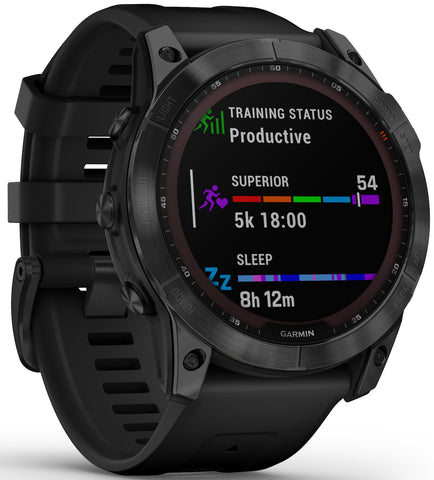 Garmin Watch Fenix 7X Sapphire Solar Black Titanium D