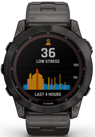 Garmin Watch Fenix 7X Sapphire Solar Carbon Grey Titanium