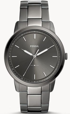 Fossil Watch The Minimalist Three Hand Smoke Mens FS5459
