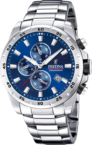 Festina Watch Chronograph Date Mens F20463/2