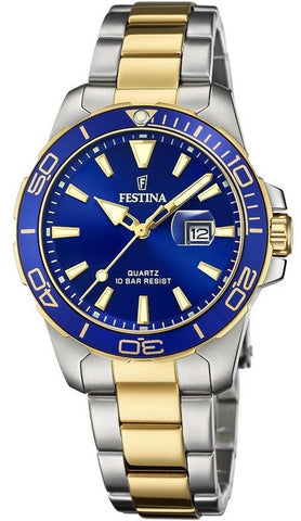 Festina Watch Three Hands Date Ladies F20504/1