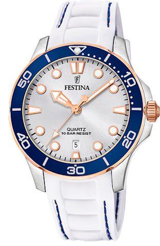 Festina Watch Three Hands Date Ladies F20502/1
