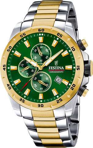 Festina Watch Chronograph Date Mens F20562/3