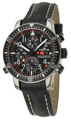 Fortis B-42 Official Cosmonauts Chronograph Alarm Titanium D 660.27.11 L 01