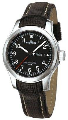 Fortis B-42 Pilot Professional Day Date D 645.10.11 L 01