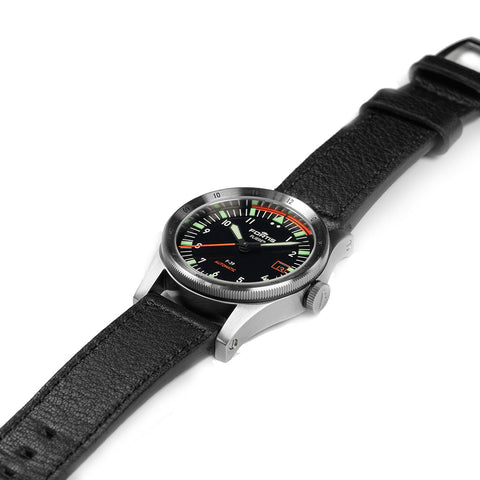 Fortis Flieger F-39 Automatic On Aviator Strap Watch