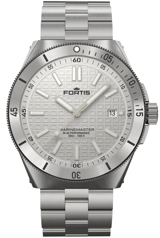 Fortis Watch Marinemaster M-40 Snow White F8120010