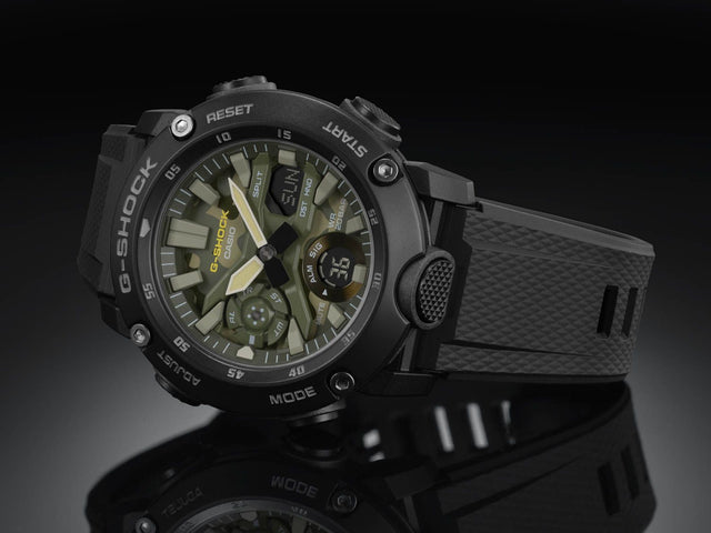 G-Shock GA-2000 Alarm Camouflage Mens