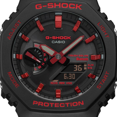 G-Shock 2100 Ignite Red Series Bluetooth Watch