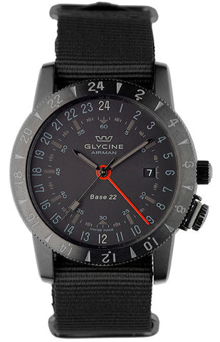 Glycine Watch Airman Base 22 Mystery GMT 3887.99.TB99