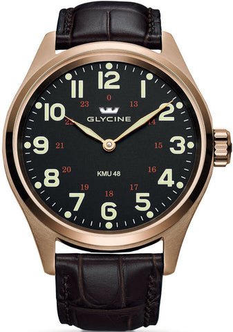Glycine Watch KMU 48 3906.29AT.LBK7D