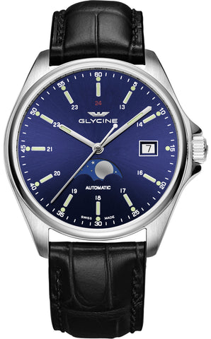 Glycine Watch Combat Classic Moonphase GL0113