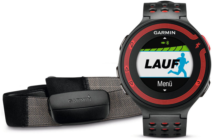 Garmin Watch Forerunner 220 Black Red + HRM 010-01147-40