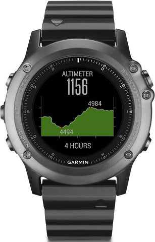 Garmin Watch Fenix 3 Sapphire Performance Bundle 010-01338-26