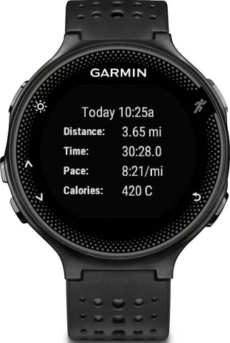 Garmin Watch Forerunner 235 Wrist Based HRM Black Grey 010-03717-55