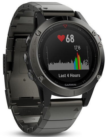 Garmin Watch Fenix 5 Sapphire Slate Grey