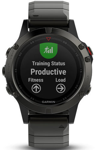 Garmin Watch Fenix 5 Sapphire Slate Grey 010-01688-21