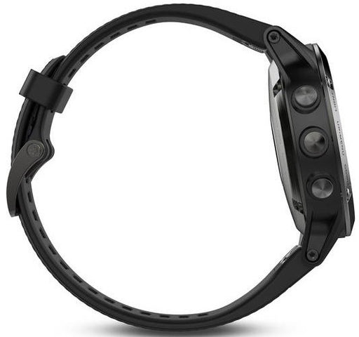 Garmin Watch Fenix 5 Slate Grey Black Band