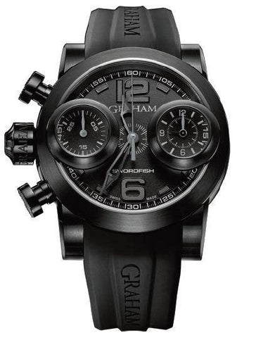 Graham Watch Swordfish Booster Grey PVD 2SWBB.S36L.K58N