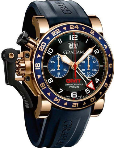 Graham Chronofighter Oversize GMT Gold 2OVGR.B26A