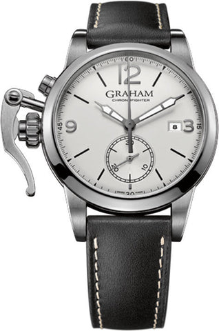 Graham Watch Chronofighter 1695 White 2CXAS.S02A.L17S