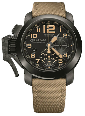 Graham Watch Chronofighter Oversize Black Sahara 2CCAU.B02A.T13N