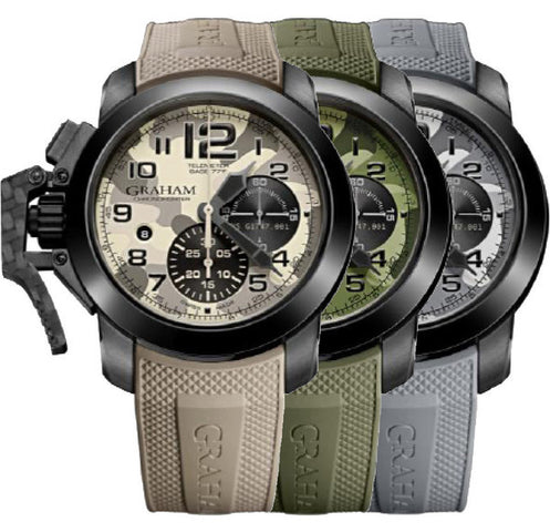 Graham Watch Chronofighter Oversize Black Arrow Set Of 3 Celcius KIT-0013A