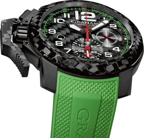 Graham Chronofighter Oversize Superlight Carbon Watch