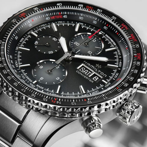 Hamilton Khaki Aviation Converter Auto Chrono